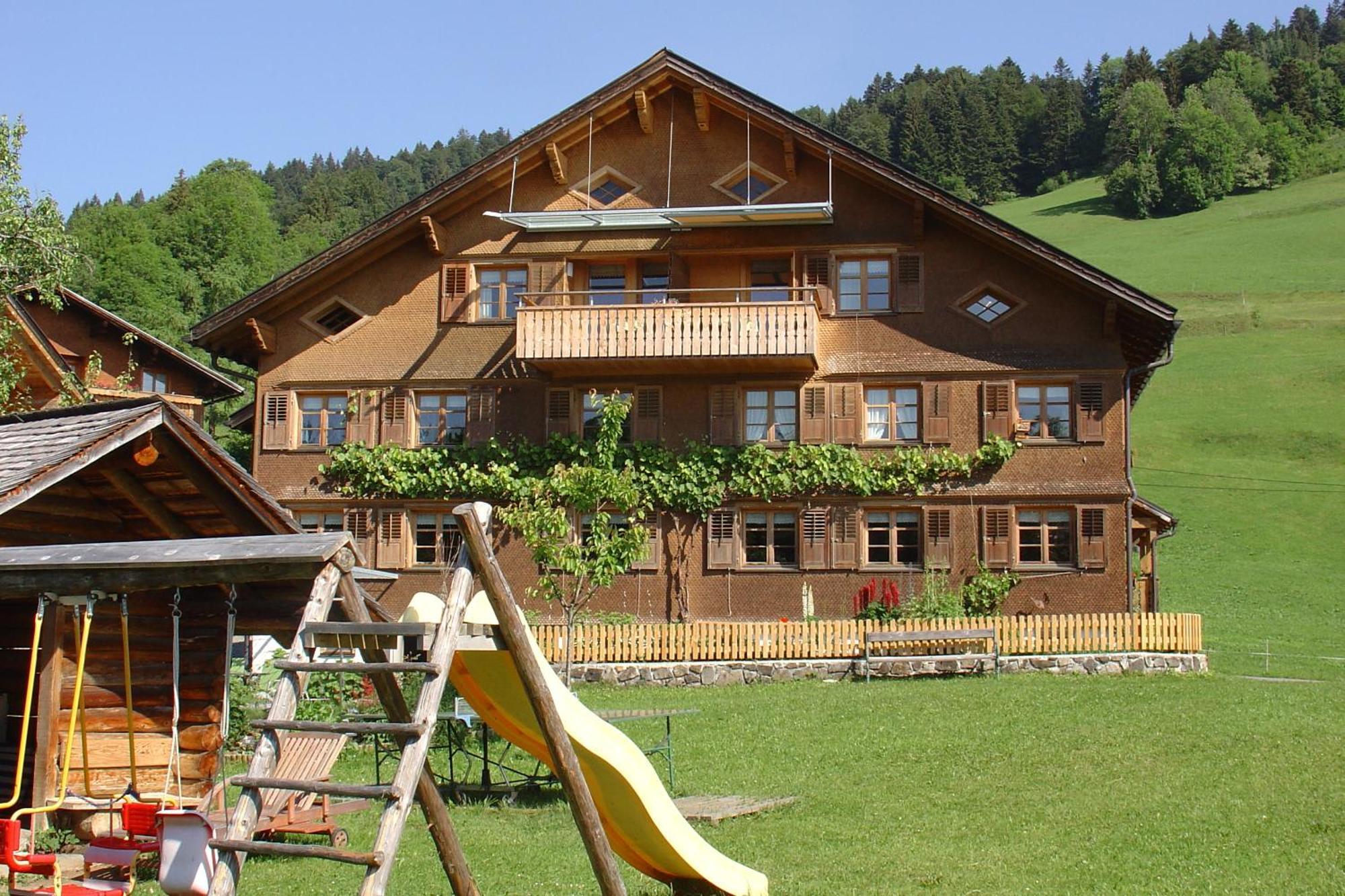 Ferienbauernhof Schneider Apartment Schwarzenberg im Bregenzerwald Exterior photo
